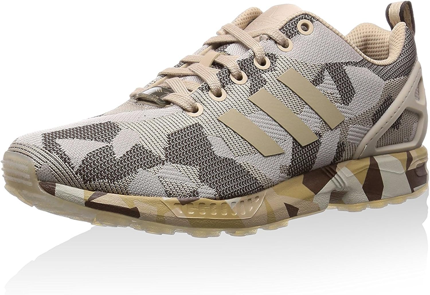 adidas zx flux uomo marroni