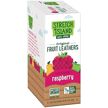Stretch Island Original Fruit Leather, Ripened Raspberry