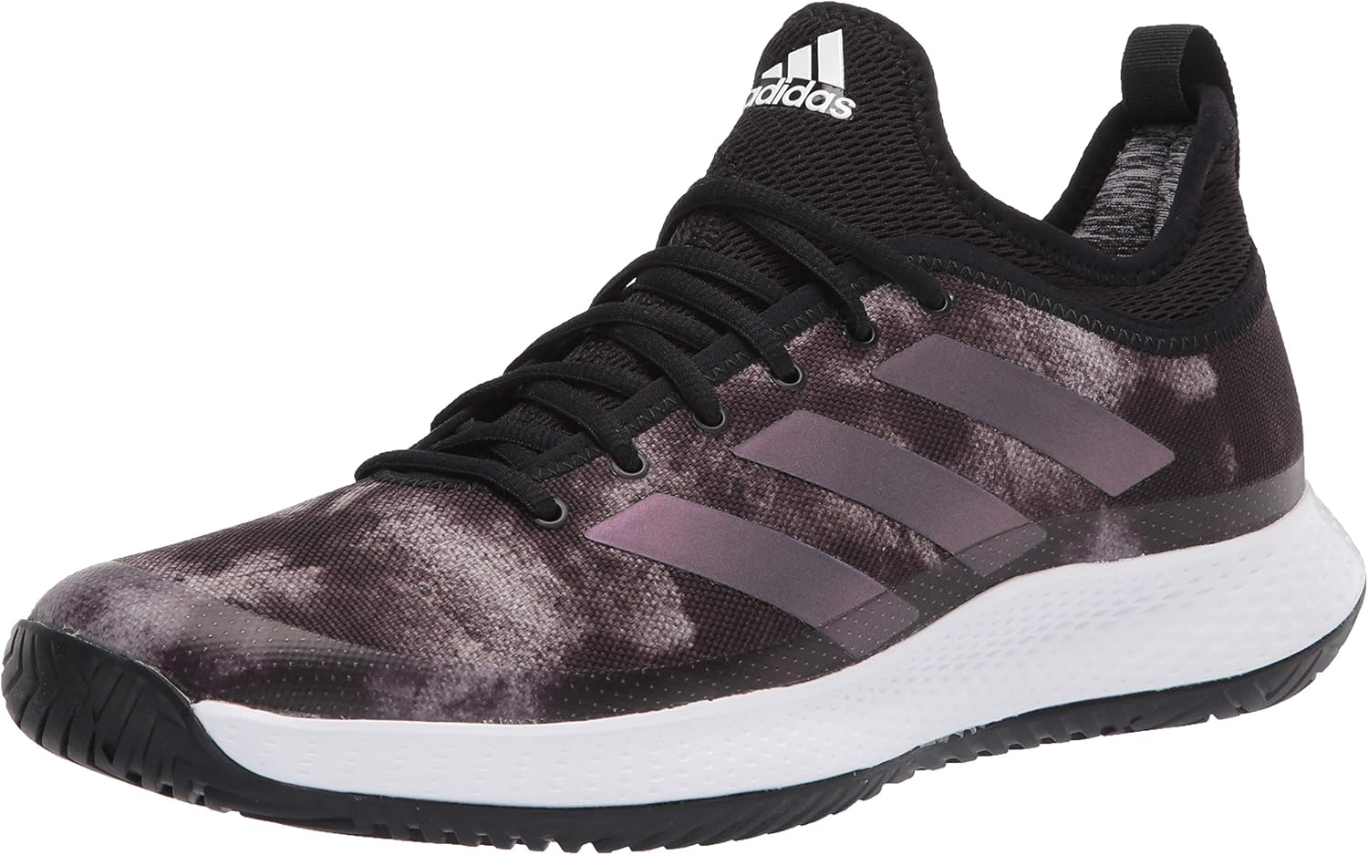 Adidas Men's Defiant Generation Tennis Shoe 2021 Black Red | Great Discounts - PDHSports