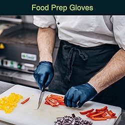 Navy Nitrile Disposable Gloves X Large, 100 Count