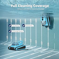 Pool Vacuum for Inground Pools: HISION Cordless