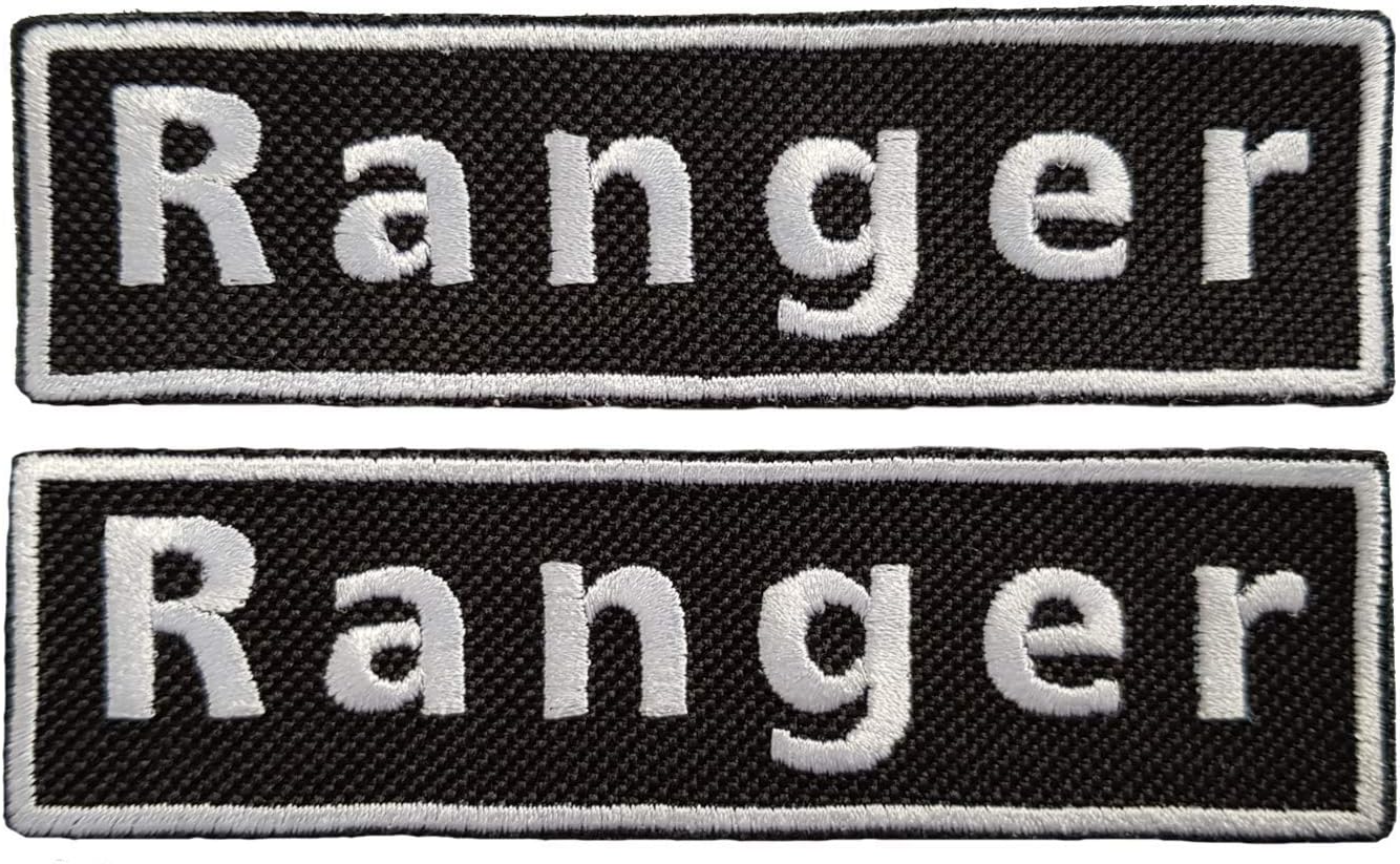 Emporium Embroidery Pair of Personalised Embroidered Patches for K9 Harnesses Vests and Collars Custom Labels [Small, Camouflage, Custom Colour]