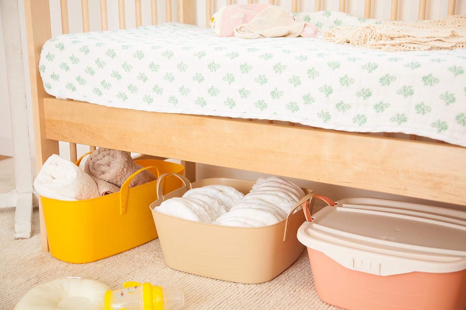 Life Story Flexi Tub Cesto de Almacenamiento de Plástico 25L para