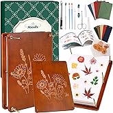 Aboofx Flower Press Kit, Craft Kits 15.7" x 11.8" 6 Layers Wooden Flower Pressing Kit for Crafts Pressed Flowers and Plant for DIY Art, Preservation for Bookmark Frame Wedding Drying Kits
