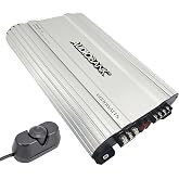 AUDIOBANK P6001-G2 Gen 2 Monoblock Car Audio Amplifier, 6000W, 1 Ohm Stable, MOSFET Power Supply, Variable Low Pass Crossover &amp; Bass Boost, Remote Level Control