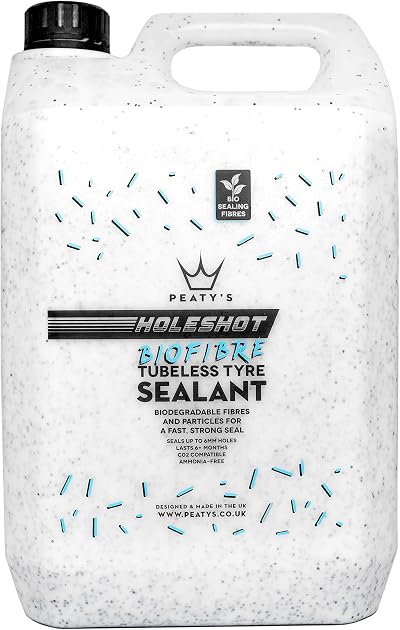 Peaty's Holeshot Biofibre Tubeless Tyre Sealant 5 Litre