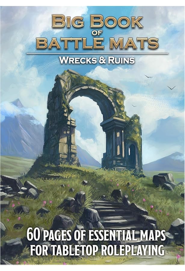 Big Book of Battle Mats Revised by Loke, Accessory for Tabletop