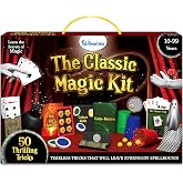 Skillmatics Classic Magic Set for Kids &amp; Teens &ndash; 50 Tricks &amp; Illusions | Step-by-Step Guide, Secret Card Tricks, Magic Toys, Real Magician Props, Gift for Boys &amp; Girls Ages 8, 9, 10, 11 &amp; Up