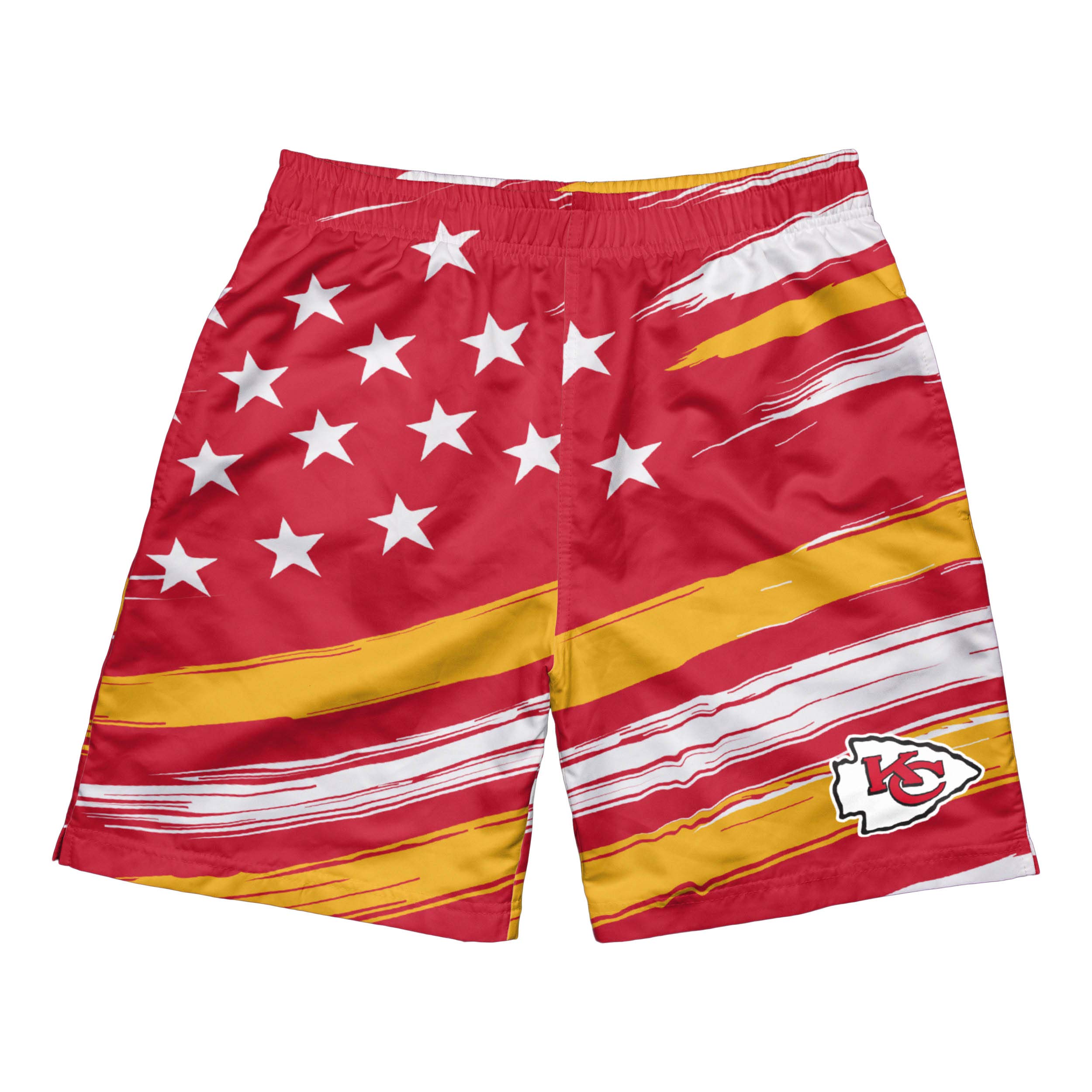 foco NFL Mens Americana Swim Suit Trunksamericana Swim Suit Trunks, Team Color, Large Image