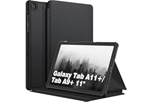 Fintie Case for Samsung Galaxy Tab A11+ Plus 11 Inch / A9+ Plus 11", Slim Shield Multiple Angle Stand with Soft TPU Back Shel