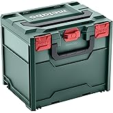 Metabo metaBOX 340, empty (626888000). Dimensions: 396 x 296 x 340 mm. Case volume: 31 l. Maximum load: 125 kg