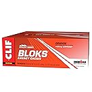 CLIF BLOKS - Energy Chews - Orange - With Caffeine (2.1 Ounce Packet, 18 Count)