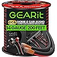 14AWG Speaker Wire, GearIT Pro Series 14 AWG Gauge Speaker Wire Cable (200 Feet / 60.9 Meters) Great Use for Home Theater Speakers and Car Speakers Black