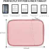 HoYiXi Universal Sleeve Bag 6-7 Inch E-Reader Pink Anti-Drop Case view 2