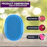 D.A.Y. Republic Dog Grooming Rubber Pet Mitt Adjustable Strap 4 Size fits view 2