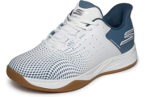 Skechers Mens Viper Court Reload Hands Free Slip-ins Pickleball Sneaker Sneaker