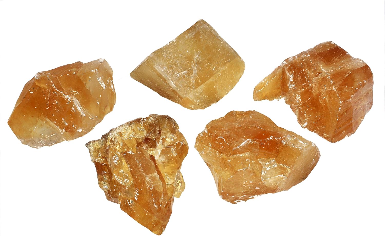 Citrine Calcite Healing Crystal: CrystalAge: Home & Kitchen