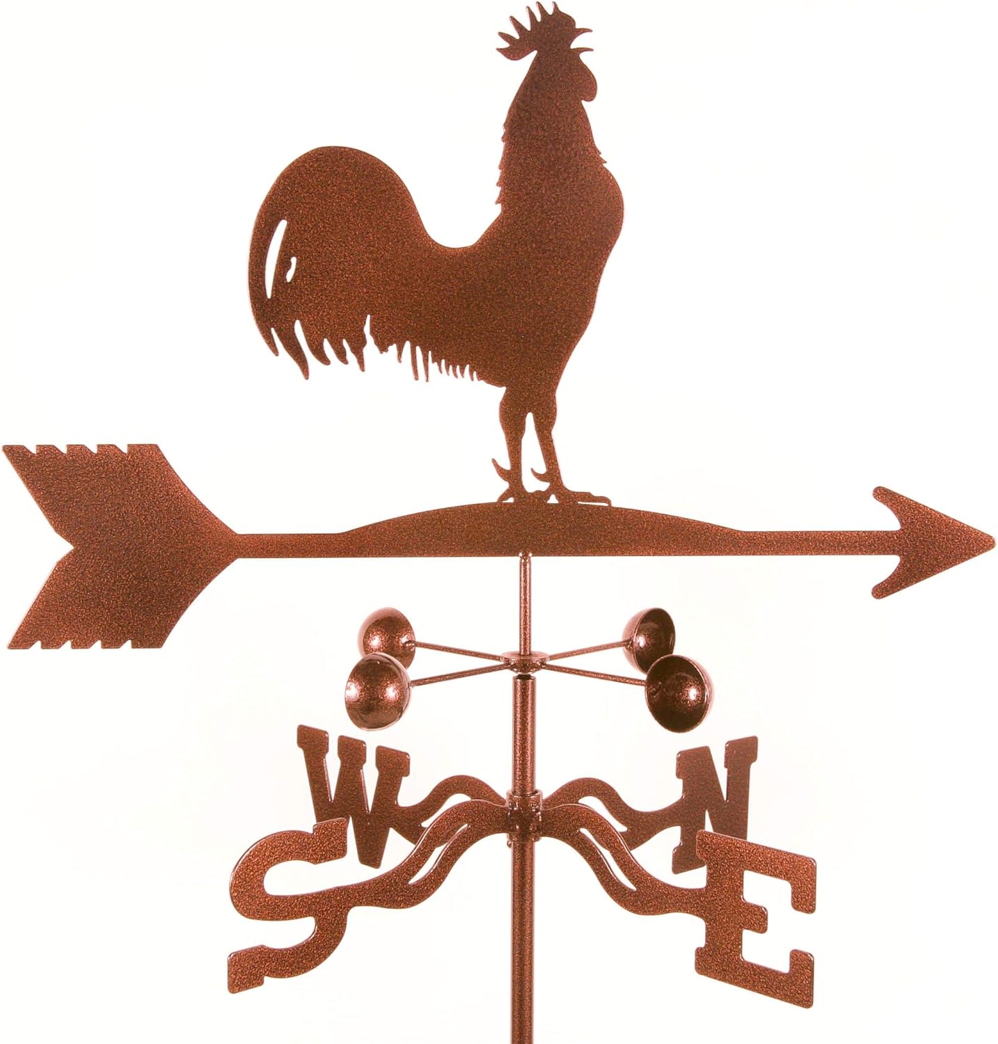 Weathervanes - EZ Vane Rooster Weathervane 21 Inch Wide Deck Mount