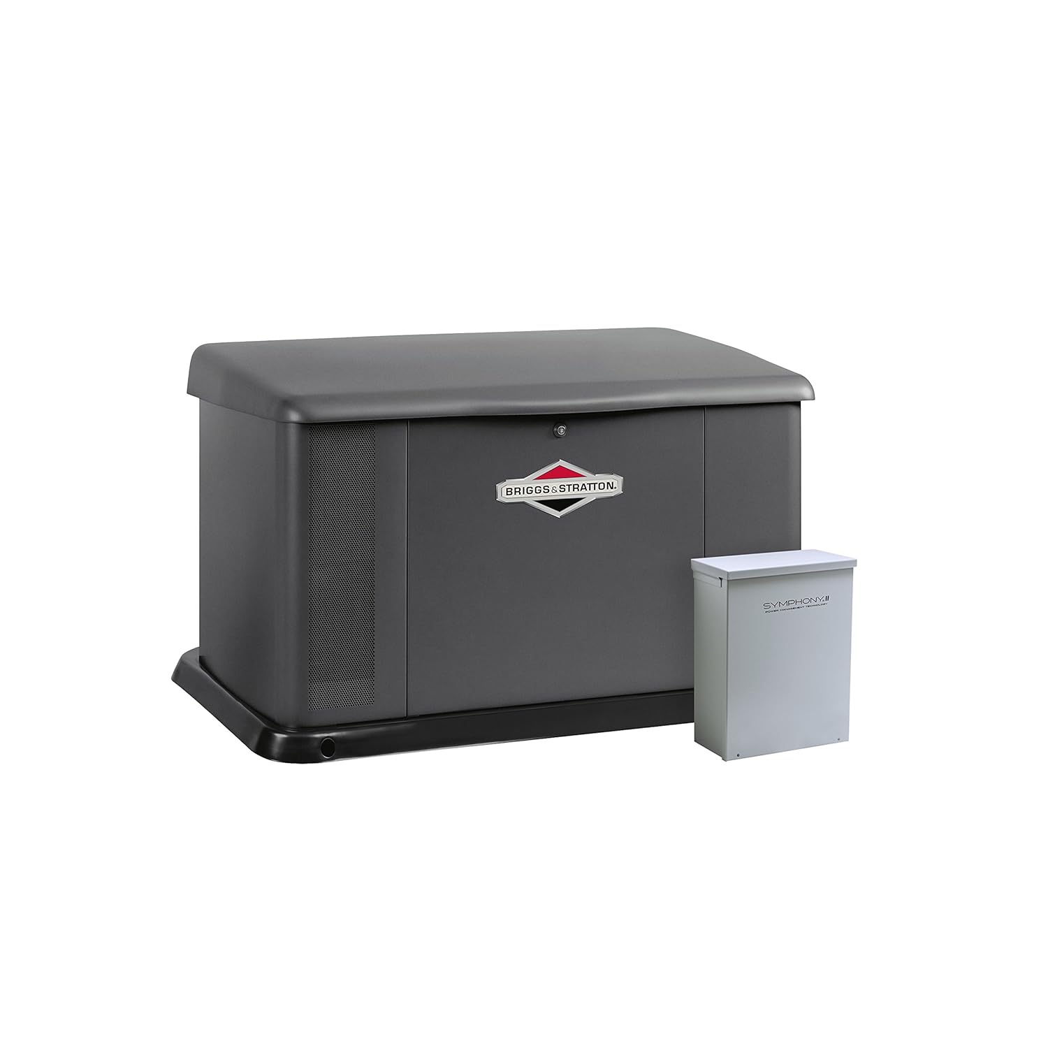 Amazon.com : Briggs & Stratton 40395 20000-Watt Home Standby Generator  System with 100 Amp 16 Circuit Automatic Transfer Switch : Power Generators  : Garden ...