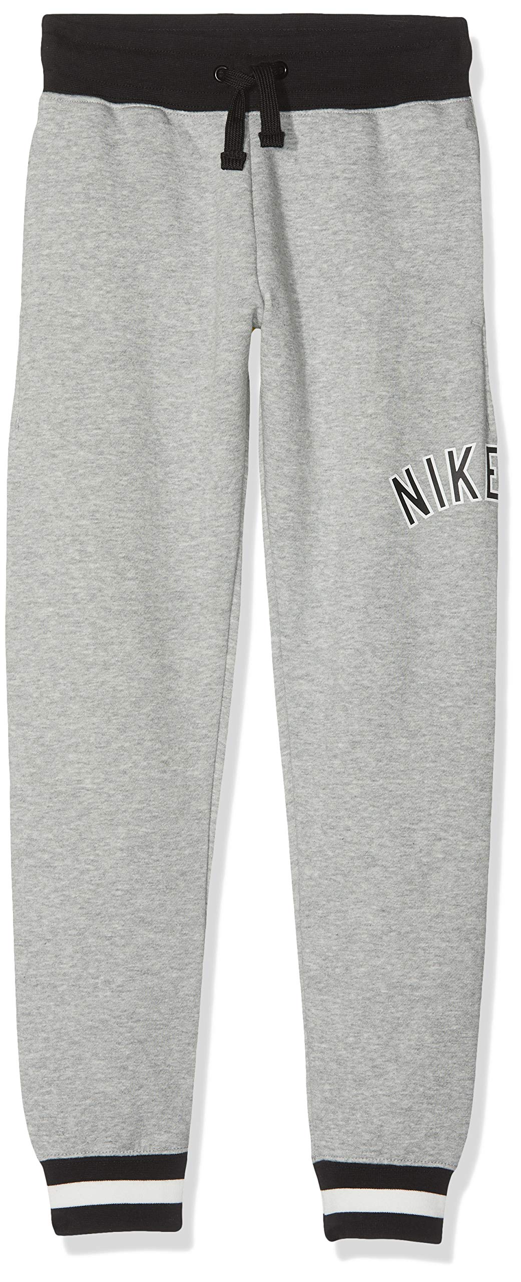Nike Kids B Air Pant Pants - Dark Grey Heather/Black, Small