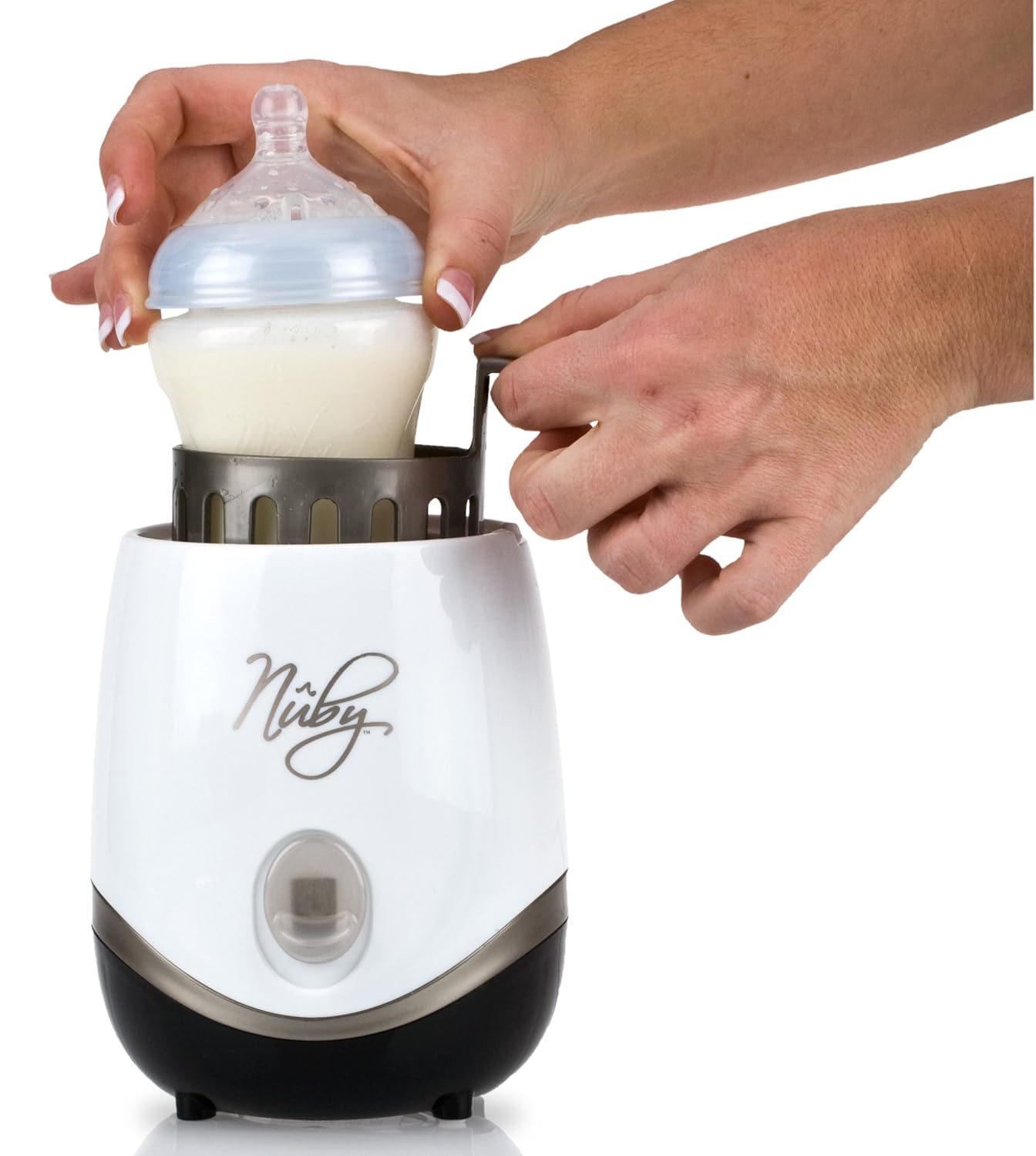 nuby one touch bottle warmer