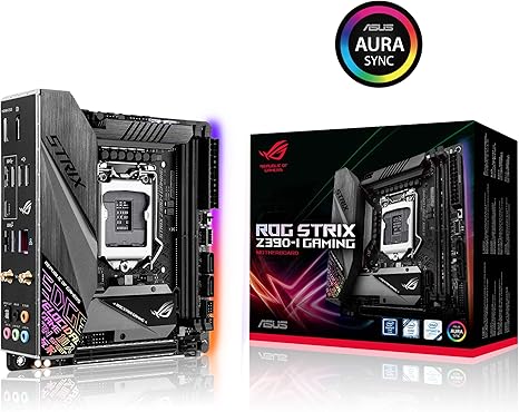 ASUS ROG STRIX Z390-I Gaming - Placa base Gaming mini-ITX Intel de 8a y 9a