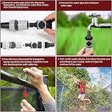 Vinsani 15M Trampoline Sprinkler Water Park Garden Sprayer Hose 49ft view 4