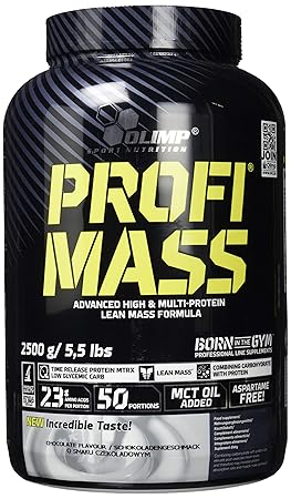 Olimp Profi Mass - Gewichtszunahme, Geschmack Schokolade, 1er Pack (1 x 2.5 kg)