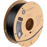 Polymaker PLA Filament 1.75mm Black 1KG Spool, Neatly Wound | Dimensional Accuracy +/- 0.03mm, Tangle-Free, Clean Layer Finish, 3D Printer Filament Fit Most FDM 3D Printers