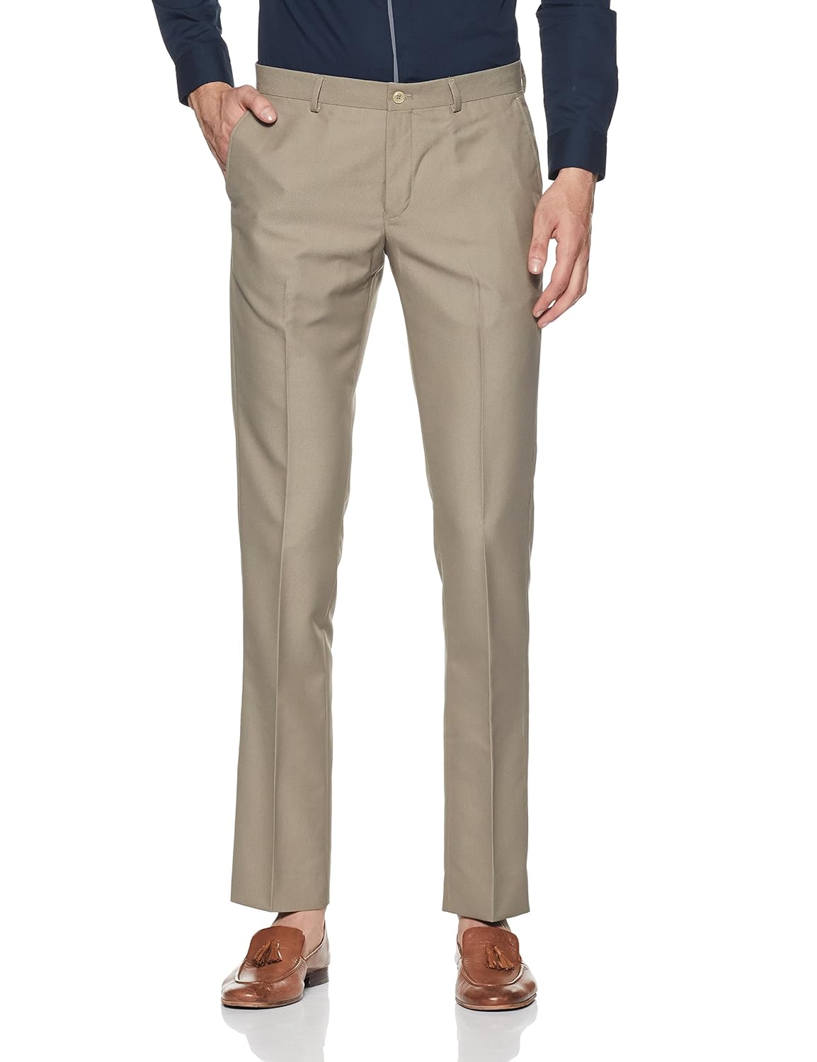 blackberrys men's slim fit formal trousers