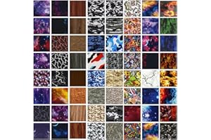 COLORFUL HYDROGRAPHICS COATING Hydrographics Film Water Transfer Printing 10 Packs Of Amazing Random Water Transfer Film(10 Rolls X3.3FT)