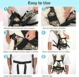 Pawaboo Pet Carrier Backpack Front Legs Out Small Dogs Cats Blue Medium view 3