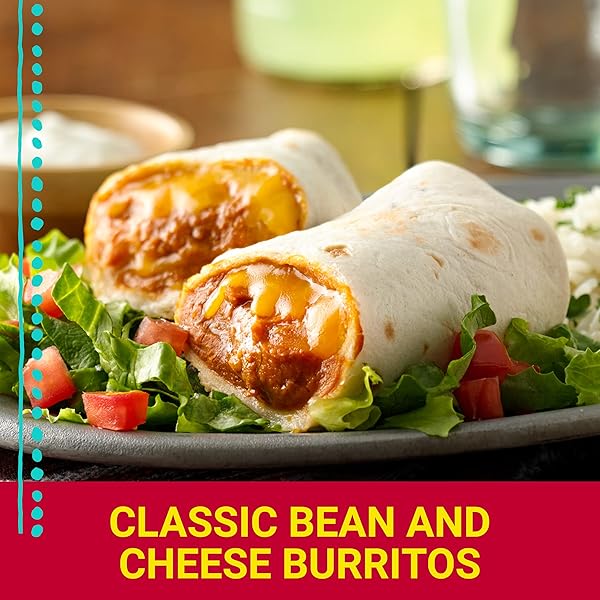 OLD EL PASO SPICY FAT FREE REFRIED BEANS, 16 OUNCES (PACK OF 12)