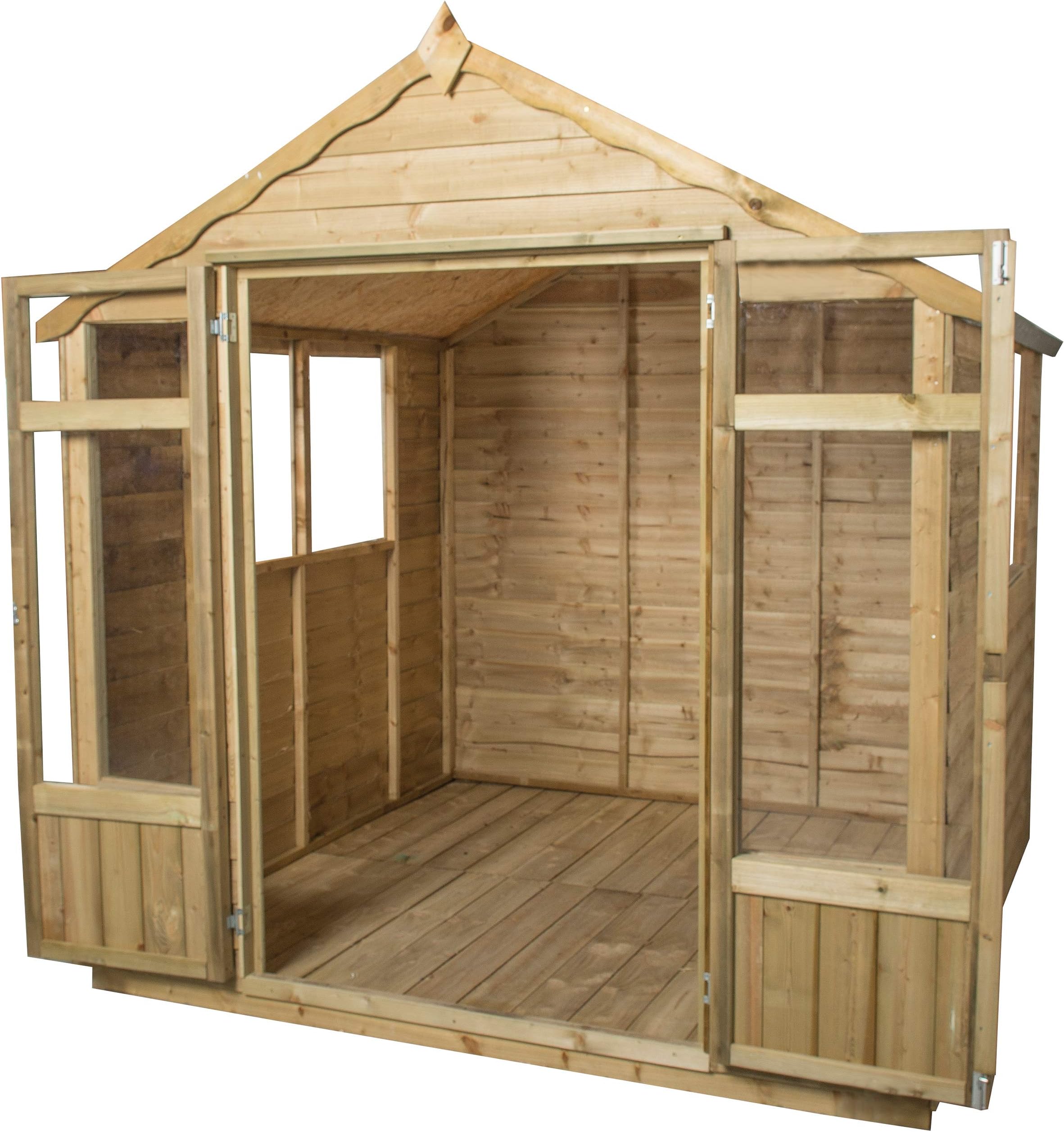 Forest Garden Forest Oakley Summerhouse 7 x 7, Pressure Treated