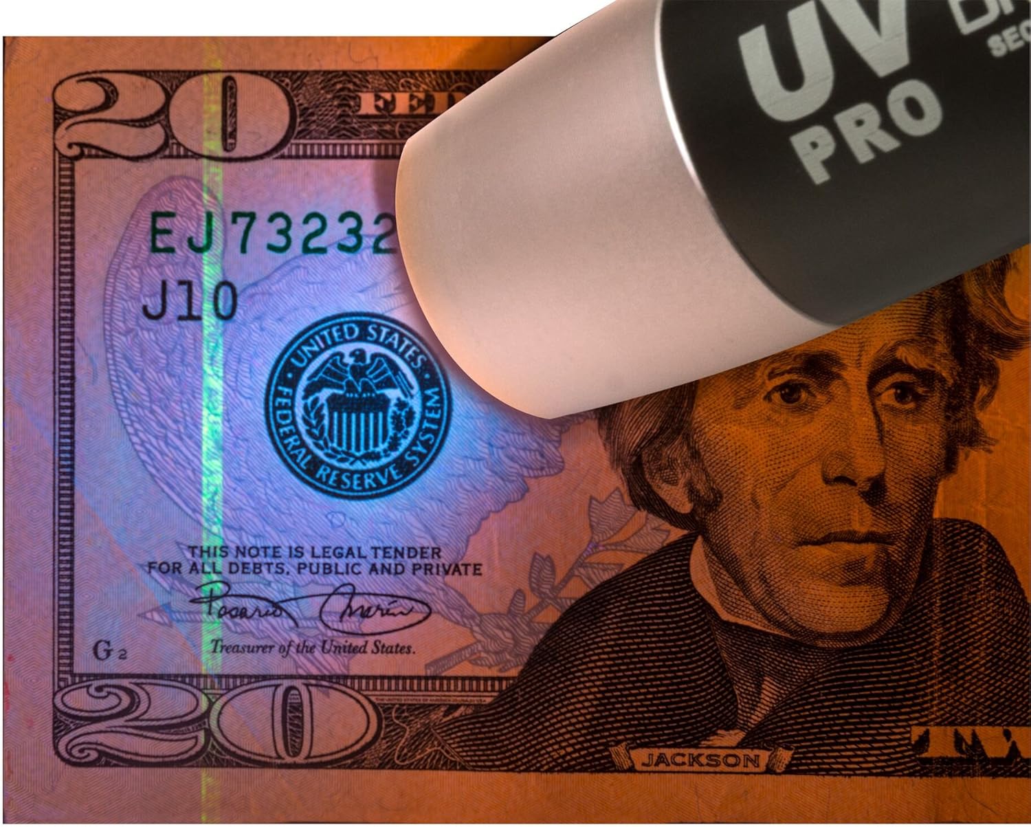Dri Mark UV Light, Counterfeit Bill Detector (UVProPlus-B) : Office Products