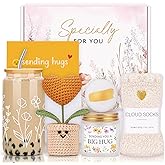 Care Package for Women Get Well Gifts for Women After Surgery Recovery Gift Get Well Soon Gift Baskets for Woman Sympathy, Thinking of You, Hug in a Box, Feel Better Gifts for Woman, College Girl, Her