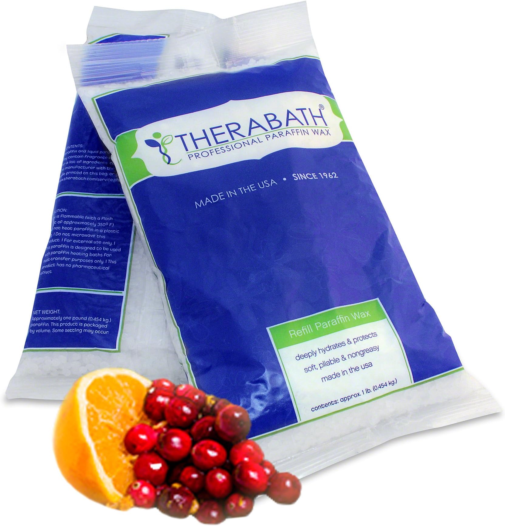 Therabath Paraffin Wax Refill - Use To Relieve Arthritis Pain and Stiff Muscles - Deeply Hydrates and Protects - 6 lbs Cranberry Zest