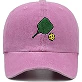 MINYJHZ Pickleball Hat, Pickleball Gift for Men Women, Adjustable Embroidered Baseball Cap