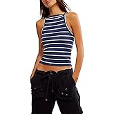 Free People Womens Mia Tank-yd Stripe