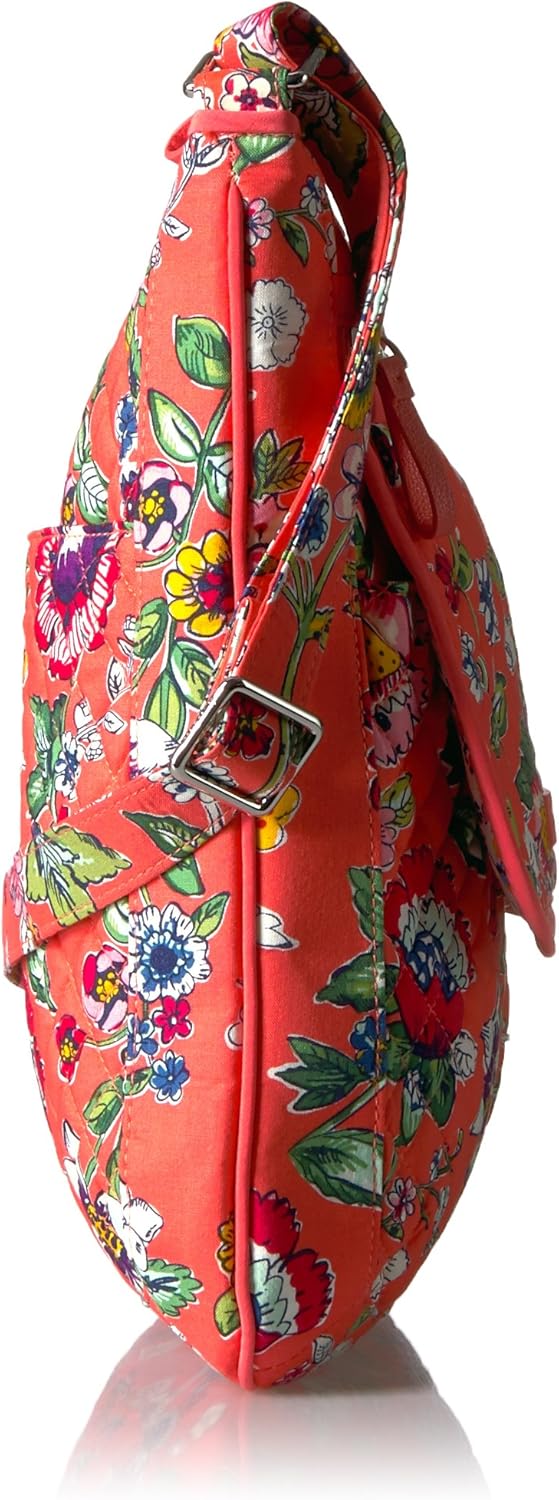 vera bradley coral floral backpack