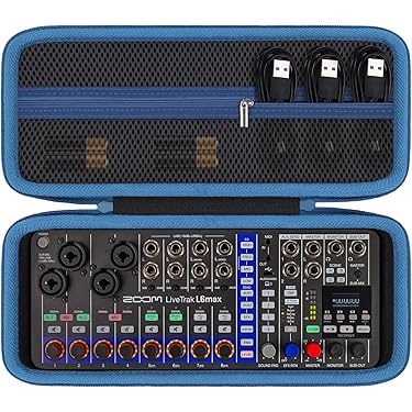 Amazon.com: co2CREA Hard Case for Zoom LiveTrak L6max Digital