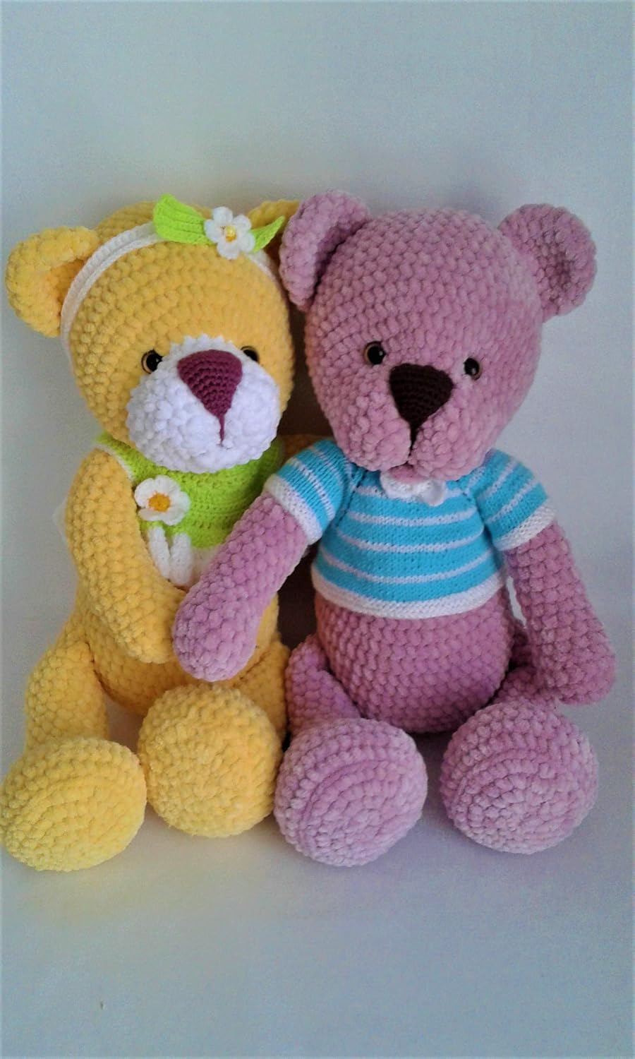 knitted teddy bears for sale