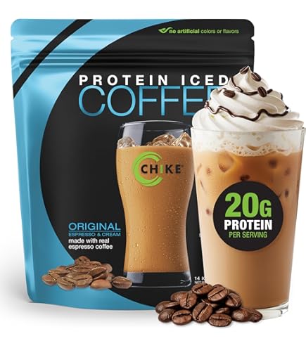 Amazon.com: Chike High Protein Iced Coffee Sampler Pack and