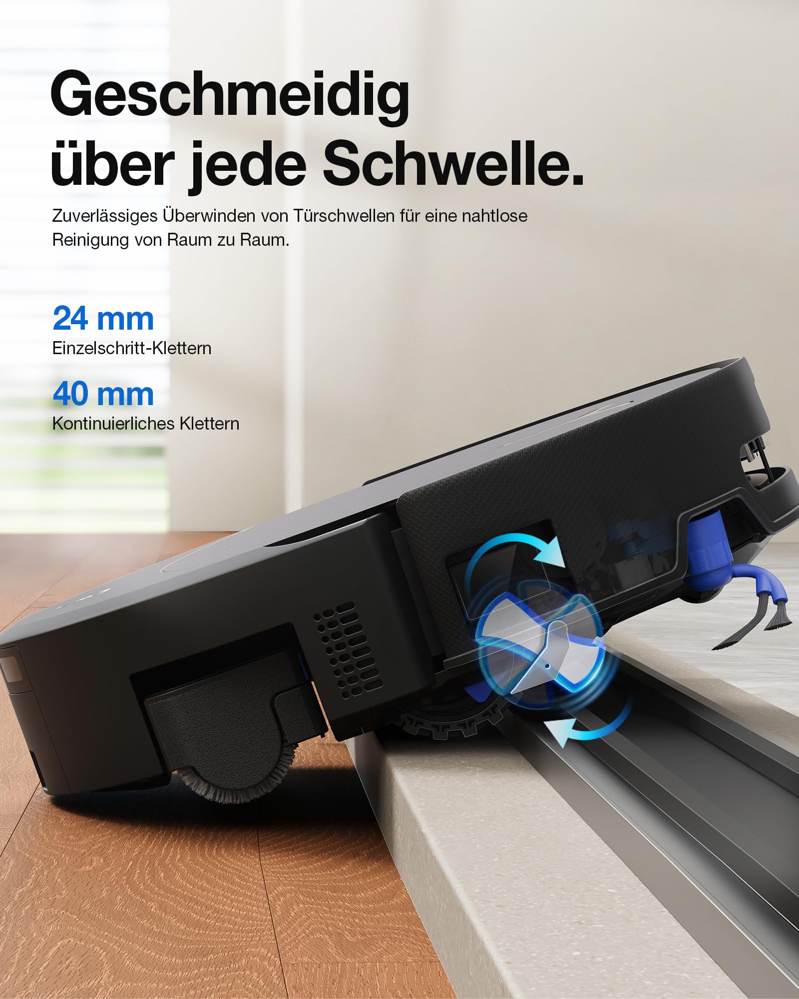ECOVACS T90 PRO Omni Saugroboter mit Wischfunktion 30.000 Pa, PowerBoost 8