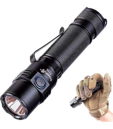 Amazon.com: TrustFire LED Flashlight, J18 Super Bright 8000 Lumens