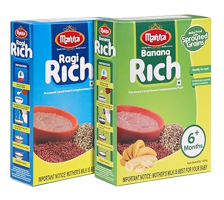 ragi banana porridge for babies