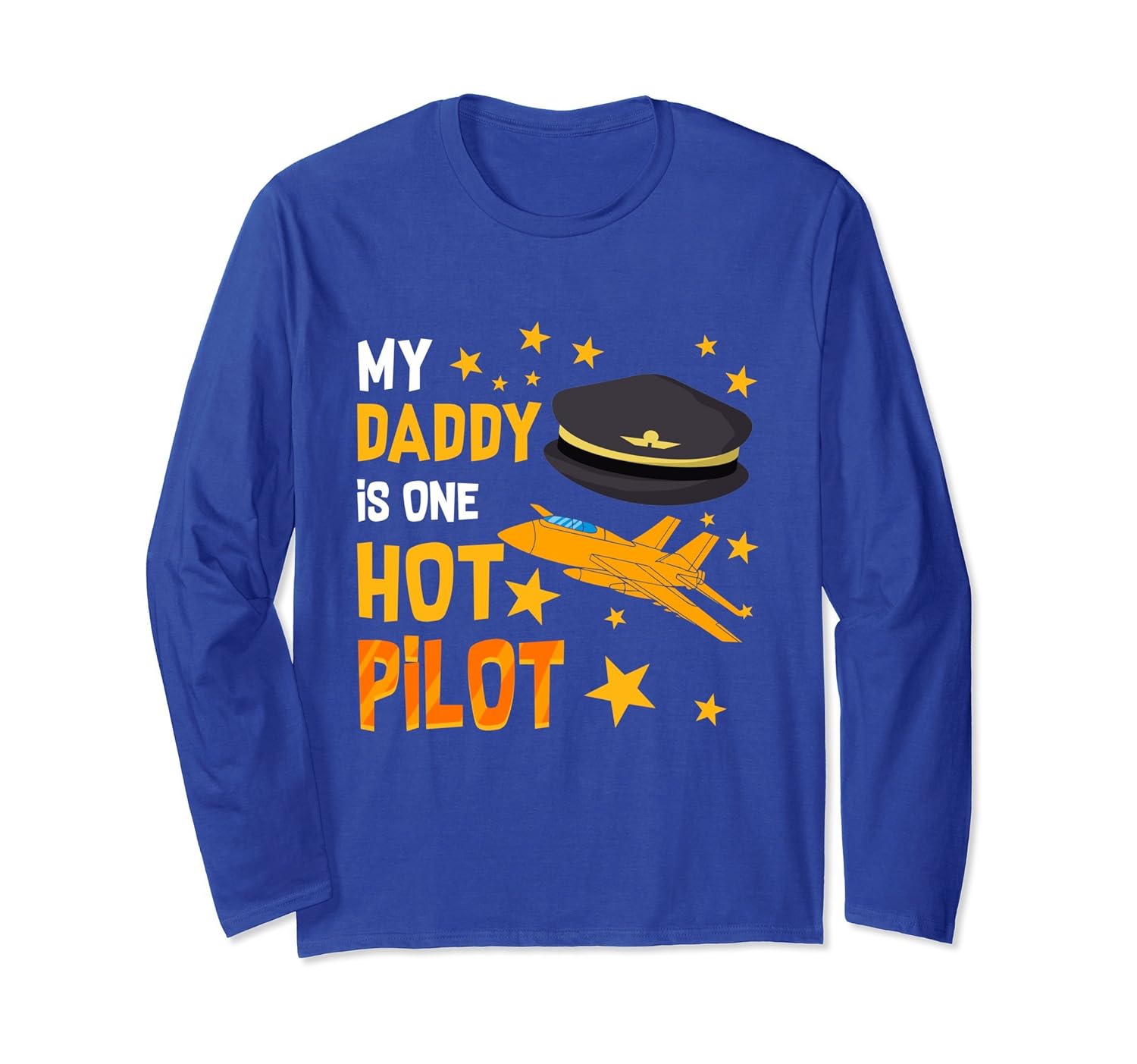 My Daddy Is One Hot Pilot T-Shirt Son Daughter-anz