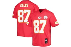 Outerstuff Youth Travis Kelce Red Kansas City Chiefs Replica Player Jersey
