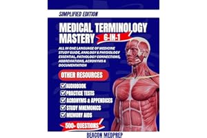 MEDICAL TERMINOLOGY MASTERY (6-IN-1): All in one language of medicine study guide, analogy & physiology essential, pathology 