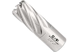 S&F STEAD & FAST Annular Cutter, 3/4" Cutting Diameter x 1" Depth of Cut for Magnetic Drill Press, Drill Bit Cutter, Mag Drill Bits with Pilot Pin